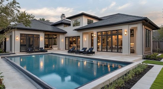 Modern Home with a Pool